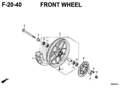 Katalog Suku Cadang Honda Vario 125 K60R