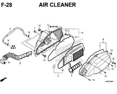 Katalog Suku Cadang Honda Vario 125 K60R