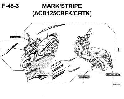 Katalog Suku Cadang Honda Vario 125 K60R