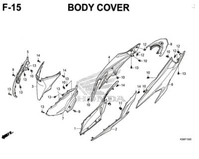 Katalog Suku Cadang Honda Vario 150 K59J