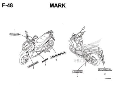 Katalog Suku Cadang Honda Vario 150 K59J