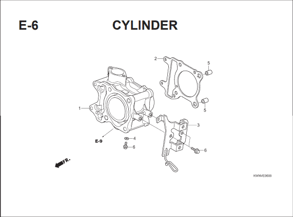 Katalog Suku Cadang Honda  PCX 125 KWN