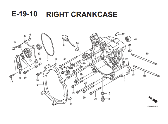 Katalog Suku Cadang Honda  PCX 125 KWN