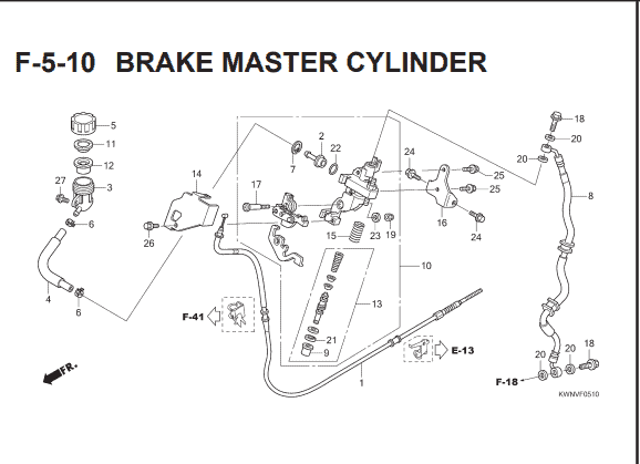 Katalog Suku Cadang Honda  PCX 125 KWN