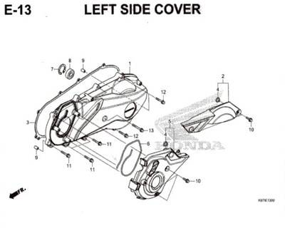 Katalog Suku Cadang Honda PCX 150 K97