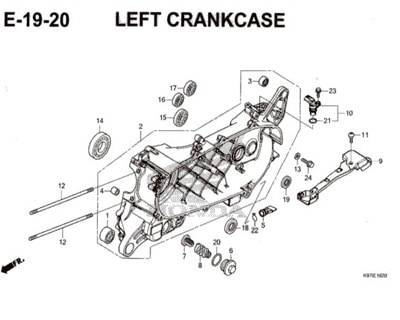 Katalog Suku Cadang Honda PCX 150 K97