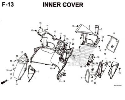 Katalog Suku Cadang Honda PCX 150 K97