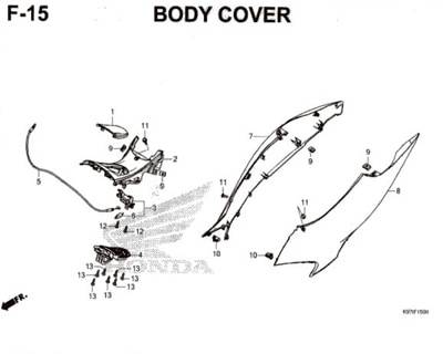 Katalog Suku Cadang Honda PCX 150 K97