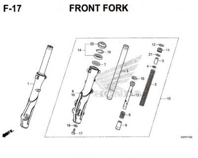 Katalog Suku Cadang Honda PCX 150 K97