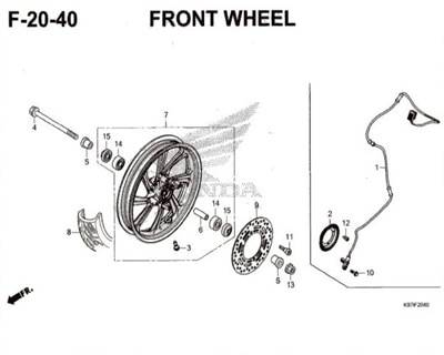 Katalog Suku Cadang Honda PCX 150 K97
