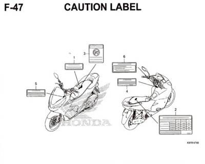 Katalog Suku Cadang Honda PCX 150 K97