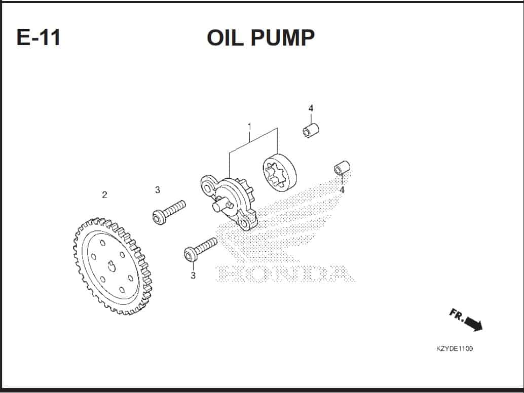 Katalog Suku Cadang Honda PCX 150 KZY