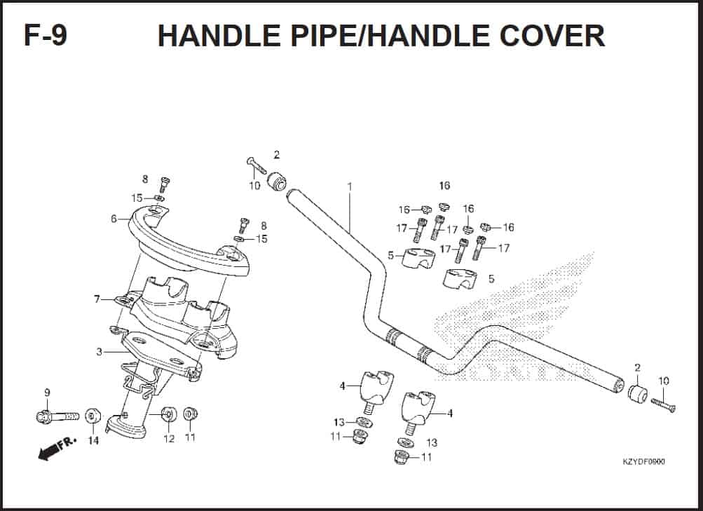 Katalog Suku Cadang Honda PCX 150 KZY