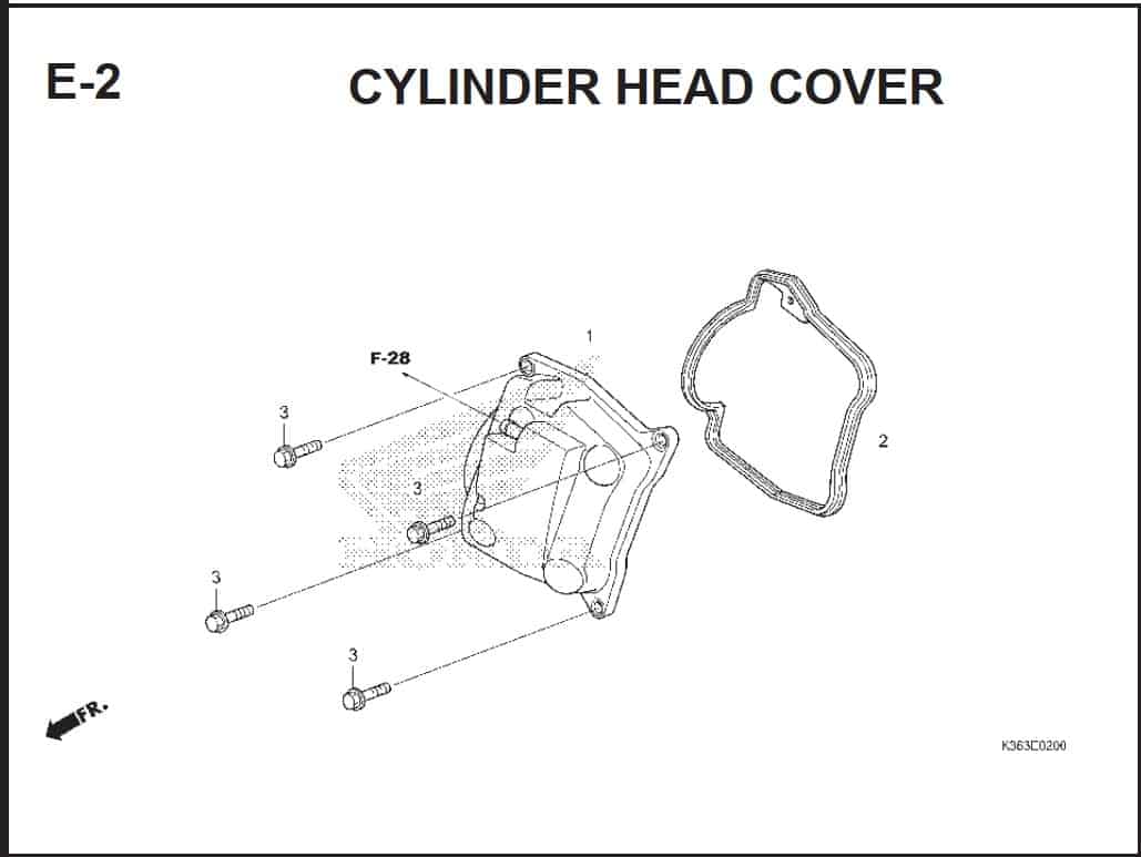 Katalog Suku Cadang Honda PCX 150 K36J