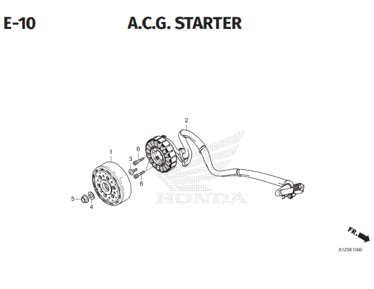 Katalog Suku Cadang Honda PCX 160 K1ZV
