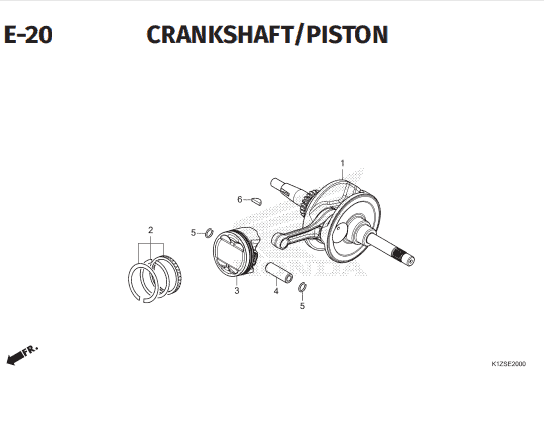 Katalog Suku Cadang Honda PCX 160 K1ZV