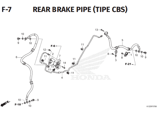 Katalog Suku Cadang Honda PCX 160 K1ZV
