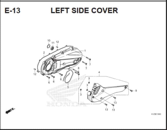 Katalog Suku Cadang Honda PCX 160