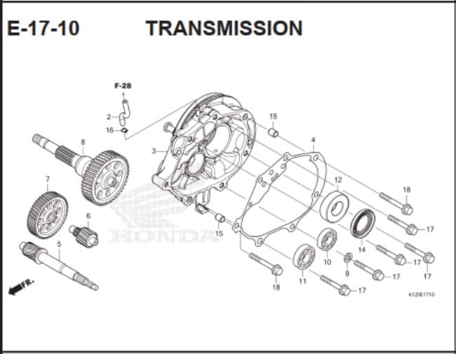 Katalog Suku Cadang Honda PCX 160