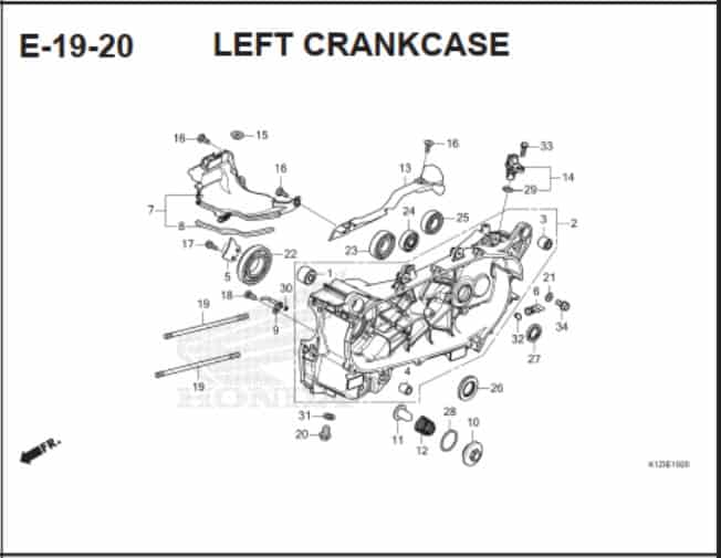 Katalog Suku Cadang Honda PCX 160