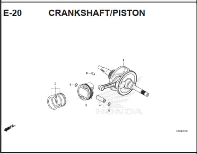 Katalog Suku Cadang Honda PCX 160