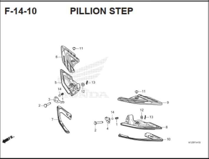 Katalog Suku Cadang Honda PCX 160