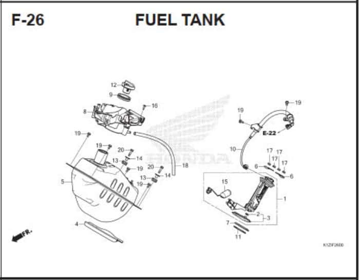 Katalog Suku Cadang Honda PCX 160