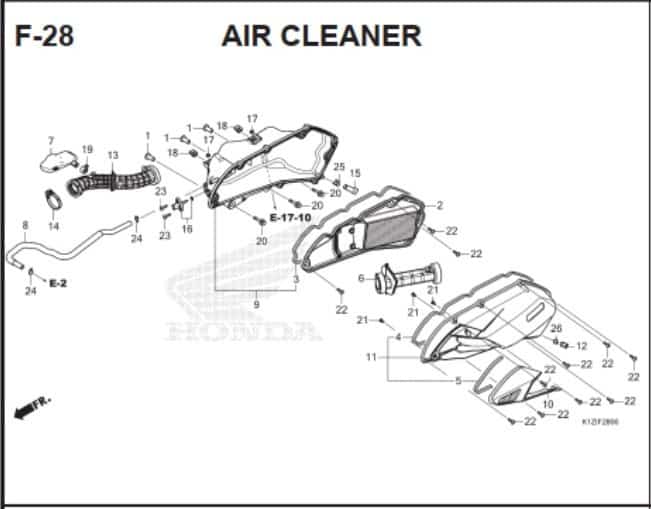 Katalog Suku Cadang Honda PCX 160