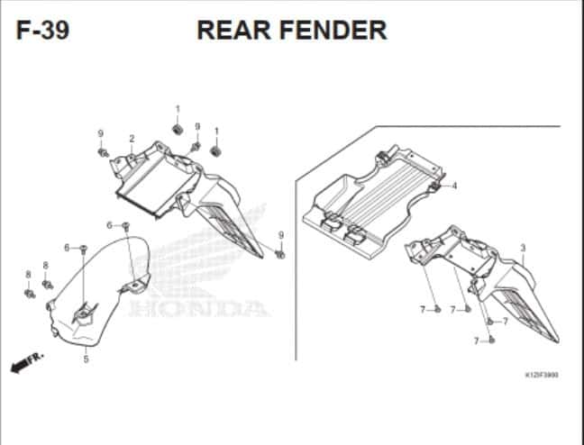 Katalog Suku Cadang Honda PCX 160