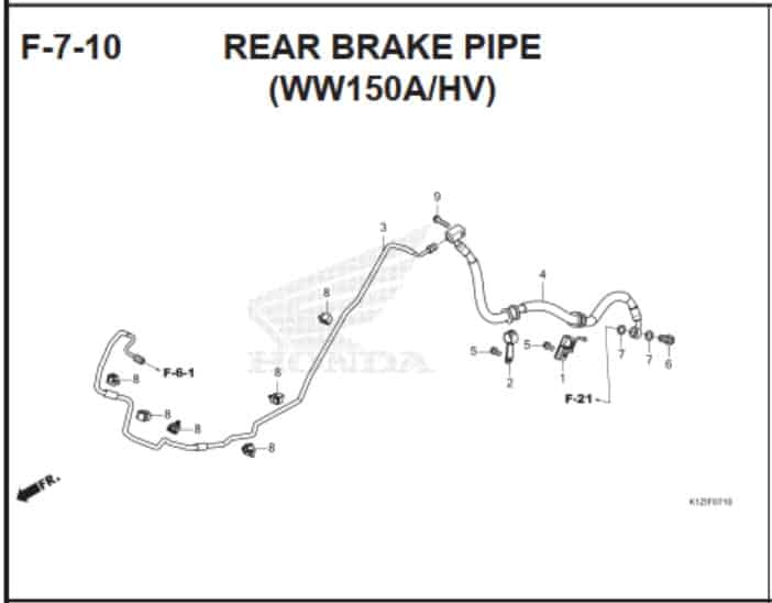 Katalog Suku Cadang Honda PCX 160