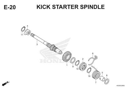 Katalog Suku Cadang Honda Revo FI K03