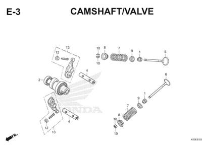 Katalog Suku Cadang Honda Revo FI K03