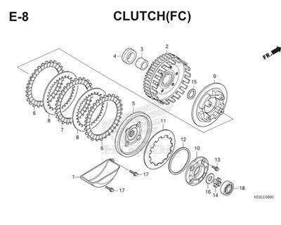 Katalog Suku Cadang Honda Revo FI K03