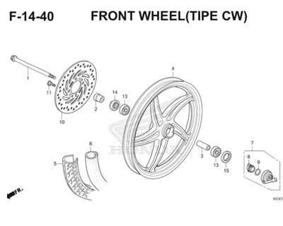 Katalog Suku Cadang Honda Revo FI K03