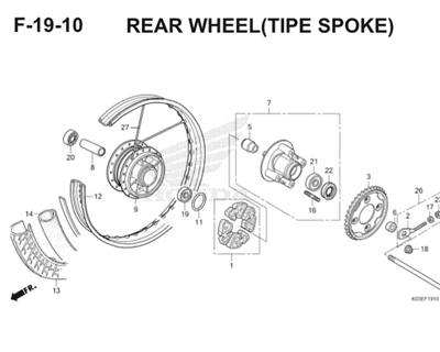 Katalog Suku Cadang Honda Revo FI K03