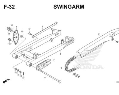 Katalog Suku Cadang Honda Revo FI K03