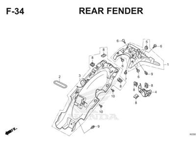 Katalog Suku Cadang Honda Revo FI K03
