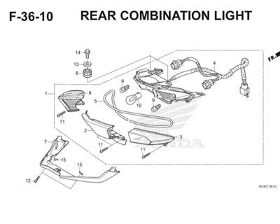 Katalog Suku Cadang Honda Revo FI K03