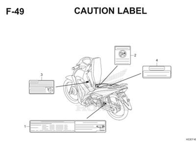 Katalog Suku Cadang Honda Revo FI K03