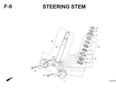 Katalog Suku Cadang Honda Revo FI K03