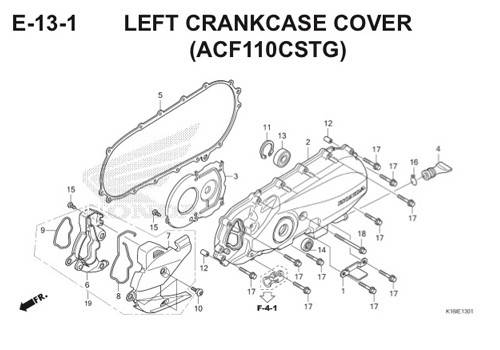 Katalog Suku Cadang Honda Scoopy eSP K16