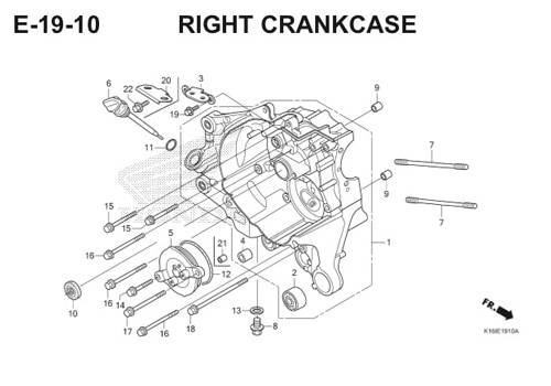 Katalog Suku Cadang Honda Scoopy eSP K16