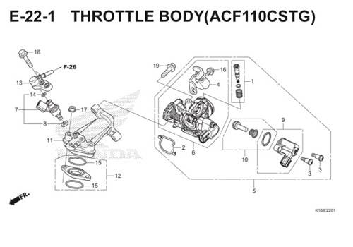 Katalog Suku Cadang Honda Scoopy eSP K16