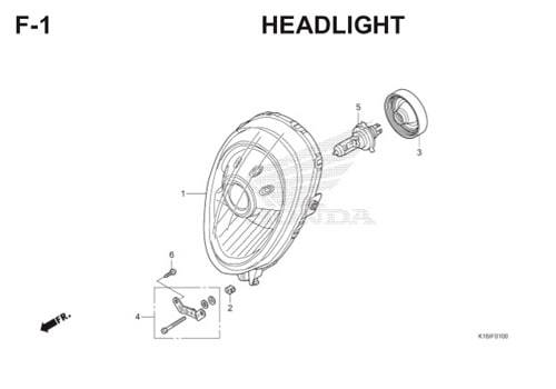 Katalog Suku Cadang Honda Scoopy eSP K16