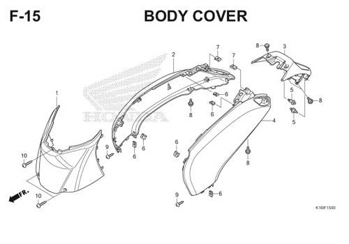 Katalog Suku Cadang Honda Scoopy eSP K16