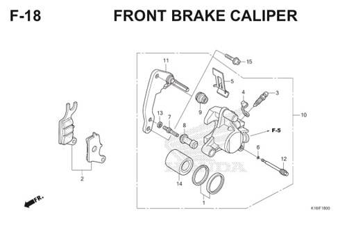 Katalog Suku Cadang Honda Scoopy eSP K16