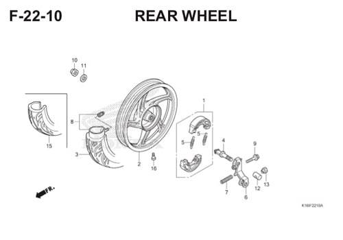 Katalog Suku Cadang Honda Scoopy eSP K16