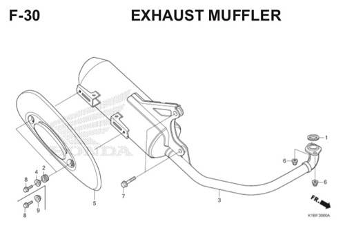 Katalog Suku Cadang Honda Scoopy eSP K16