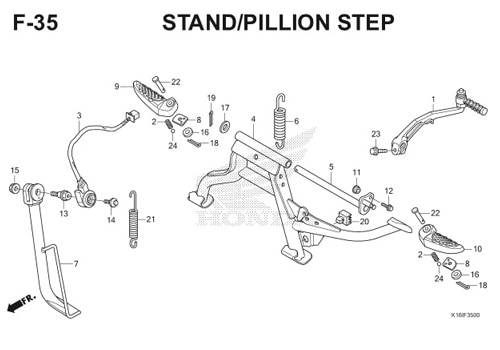 Katalog Suku Cadang Honda Scoopy eSP K16