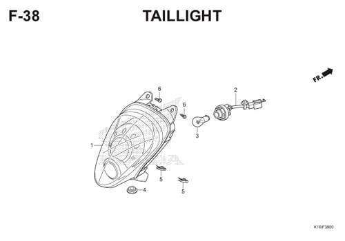 Katalog Suku Cadang Honda Scoopy eSP K16